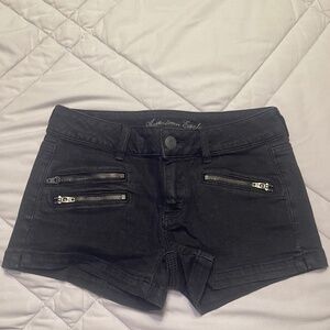Black American Eagle Shorts